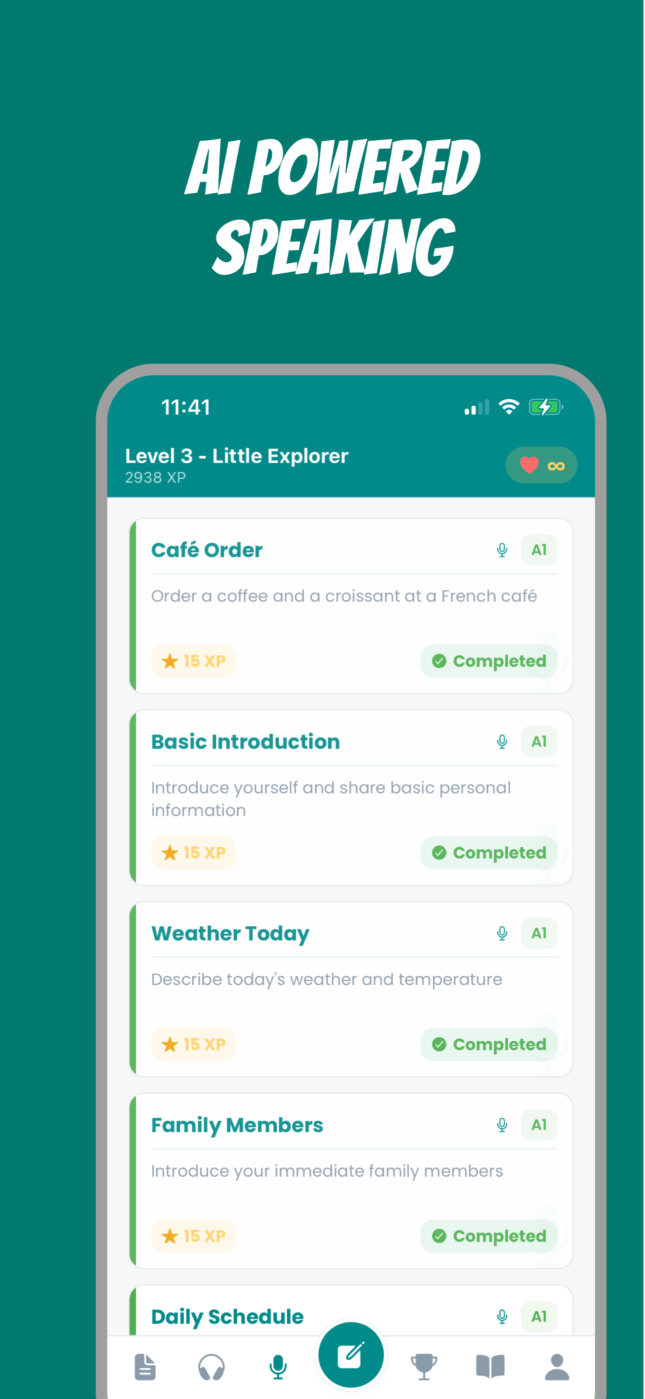 AI-Powered Speaking